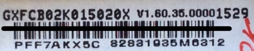 Main Vizio Gxfcb02k015 / 715g7484-m02-000-004k / E55-c1 (Usado)