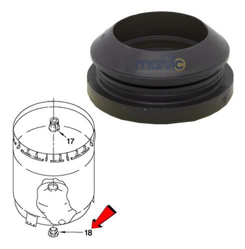 Kit De Sellos Retenes Lavadora Whirlpool Transmisión Directa
