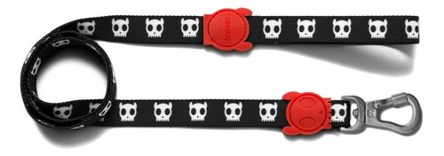 Correa Marca  Zeedog  Modelo Skull Regular Leash - Talla Xs