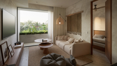 Departamento En Venta En Tulum, Jade, En Una Ubicación Priveligiada