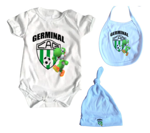 Ajuar Ropa Bebe X3 Prendas  Germinal Rawson