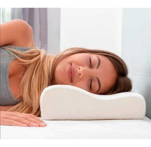 Almohada Cervical Viscoelastica Flex Memoria Dormir Descanso