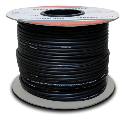 Rollo De 30m Cable Para Señal Prosound Pmc1050 Awg24