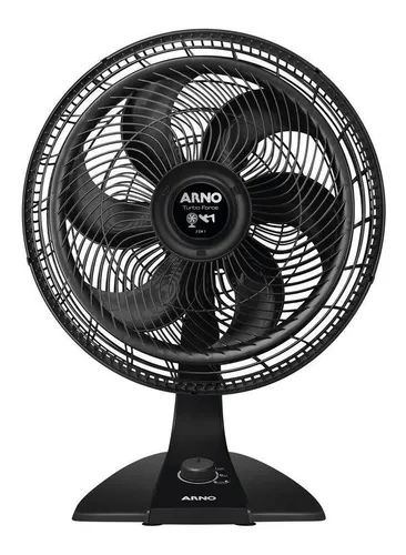 Ventilador Arno Turbo Force 2 em 1 Preto VF42