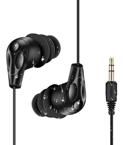 Auriculares Agptek Ipx8, Bluetooth/negro/impermeables