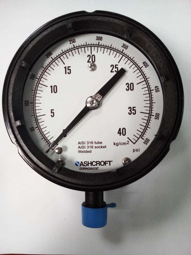 Manometro Ashcroft 45 1279 Ss 04l Xc4 0/40 Kg/cm2 Psi