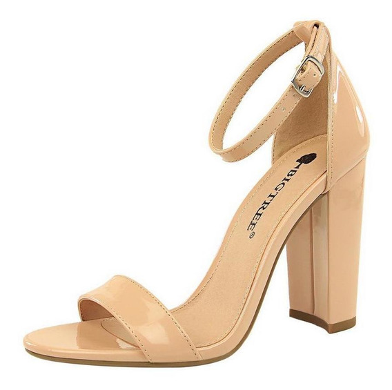 Zapatos Moda Mujer Sandalias De Tacón Grueso 5114 