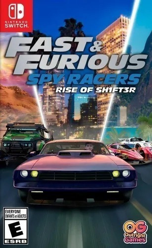 Fast & Furious: Spy Racers Rise Of Sh1ft3r  Switch  Fisico