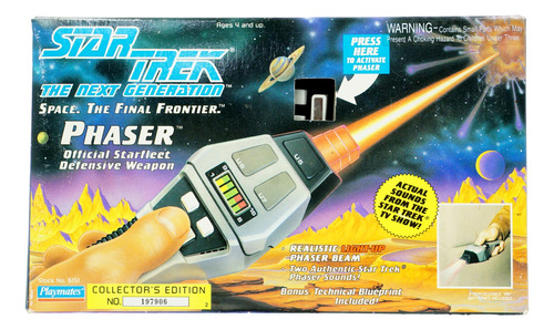 Star Trek The Next Generation Phaser 1992 Edition