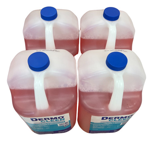Dermo Cleen Jabon Prequirurgico (ph7) Galon. Caja. 4pzas