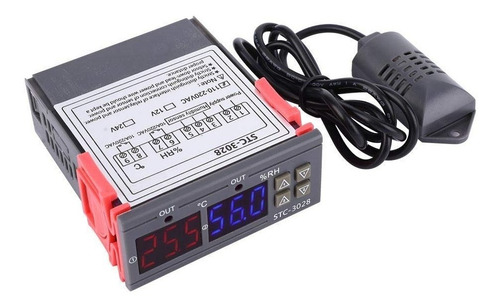 Termostato Digital Incubadora Sct3028 Humedad Y Temperatura 