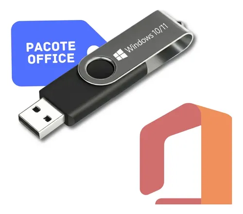 Pendrive Bootavel Formatação Windows 11 10 8.1 Ou 7 | Parcelamento
