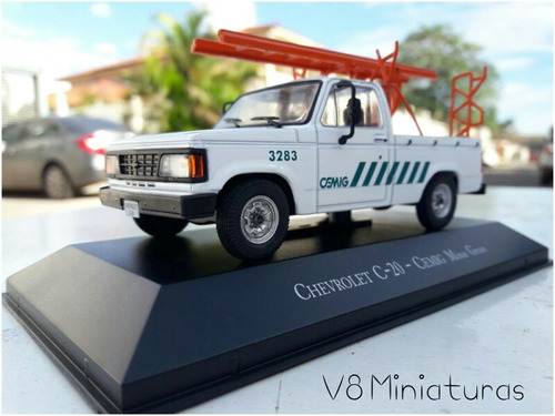 Miniatura Chevrolet  C-20 -cemig Minas Gerais - Veículos De 