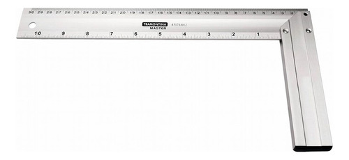 Esquadro 10  250mm Tramontina Com Cabo Aluminio