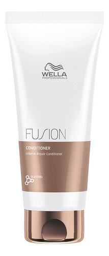 Acondicionador Sin Sal Cabello Dañado Wella Fusion 200 Ml