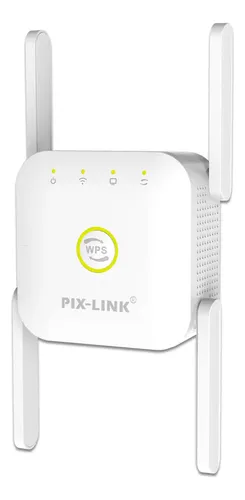 Repetidor Wifi Pix-link 300mbps 2.4ghz Blanco Extensor