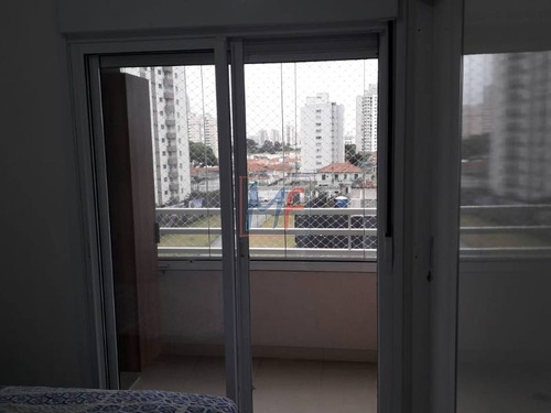 Imagem 16 de 28 de Ref: 10.847 - Lindo Apartamento No Bairro Tatuapé, Com 1 Dorm, Banheiro, 1 Vaga, Área De Serviço, Sacada Grande, São 47 M² De Área Útil. - 10847