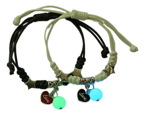2x Pulsera Pulsera De Amigo Accesorio Pulsera De Encanto
