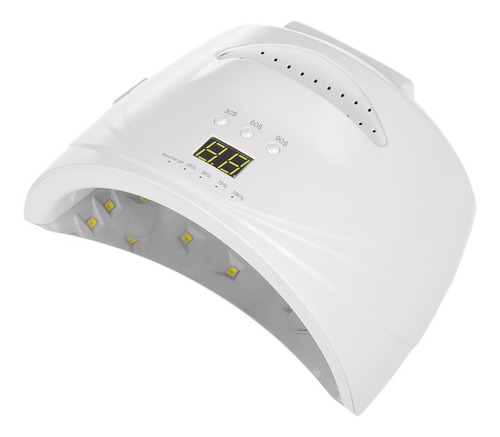 48w Led Uv Inalámbrico Uñas Lámpara Recargable Uñas Gel