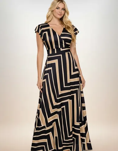 Vestido Feminino Longo Moda Evangélica Confortável Elegante