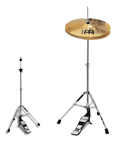 Máquina Para Chimbal Bateria Suporte Pedestal Estante Hi-hat