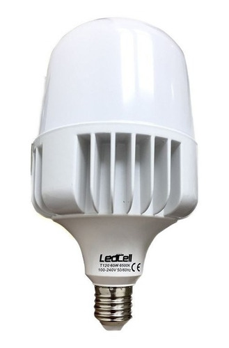 Bombillo Led Industrial 60w E27 En 100-240v Ledcell