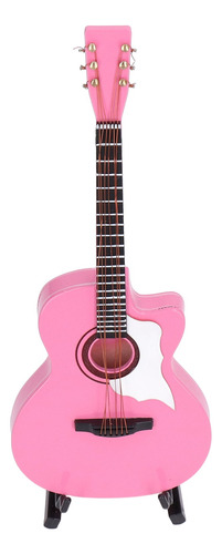 Guitarra Rosa Modelo Haya, Material De Madera De Haya, Diseñ