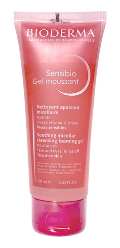 Bioderma Sensibio Gel Moussant Rosa Piel Sensible 100ml