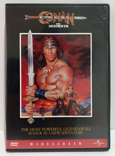 Dvd Conan The Destroyer El Destructor 1984 Schwarzenegger 