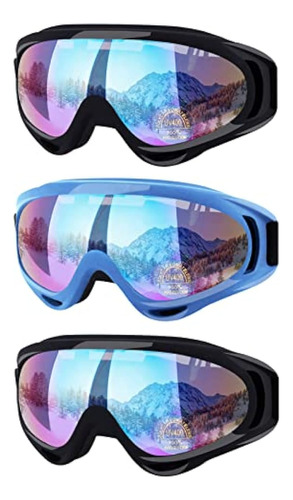 Reseldda Gafas De Esquí De Nieve Y Snowboard Para
