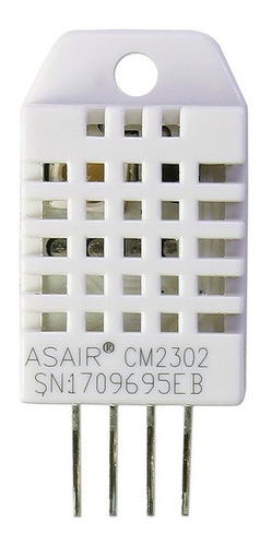Tecneu 5 Piezas Sensor De Temperatura Y Humedad Dht22 Am2302 Arduino