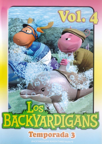 Imagen 1 de 3 de Los Backyardigans Temporada 3 Tres Volumen 4 Cuatro Dvd