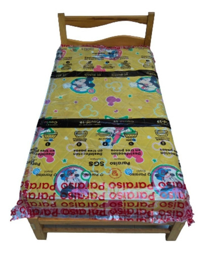 Cama De Madera 1.5 Plaza (no Incluye Colchón)