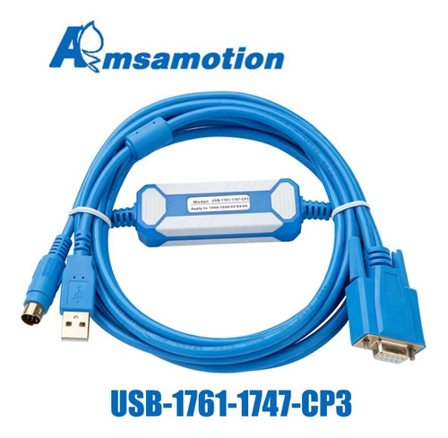 Cable Plc Usb-1761-1747-cp3 De Allen Bradley Usb-1761-cbl-pm