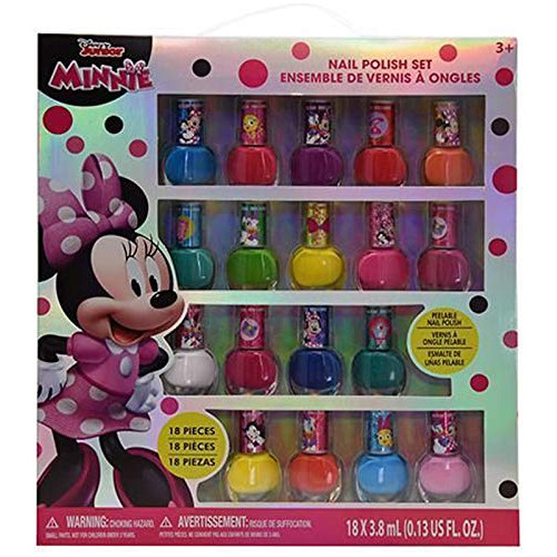 Townley Girl Disney Minnie Mouse - Juego De Esmaltes De Uñas