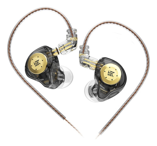 Auriculares Cable Kz Edx Pro, Monitor De Oído Controla...