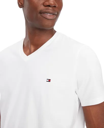 Remera Tommy Hilfiger Escote En V Hombre Bgmens