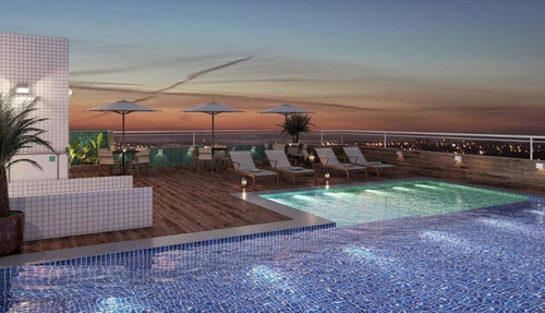 Imagem 18 de 25 de Apartamento Novo A Uma Quadra Da Praia Com 1 Dormitório À Venda, 48 M² Por R$ 249.000 - Vila Guilhermina - Praia Grande/sp - Ap3509