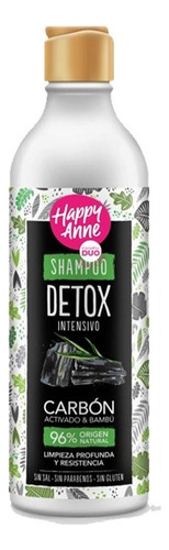 Shampoo Happy Anne Detox Carbón - Ml A $41