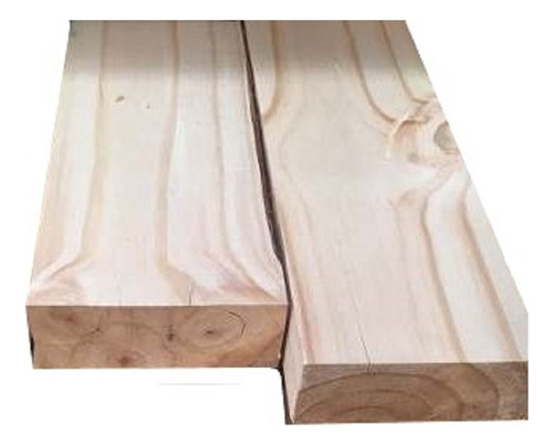 Liston Madera Pino S/nudos Cep 1 X2 X3,00 Mts. Madershop