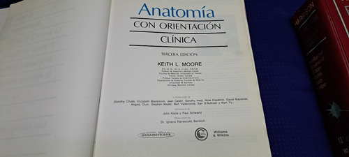 Anatomía Con Orientación Clínica 3ra Edit Keith L Moore (Usado)