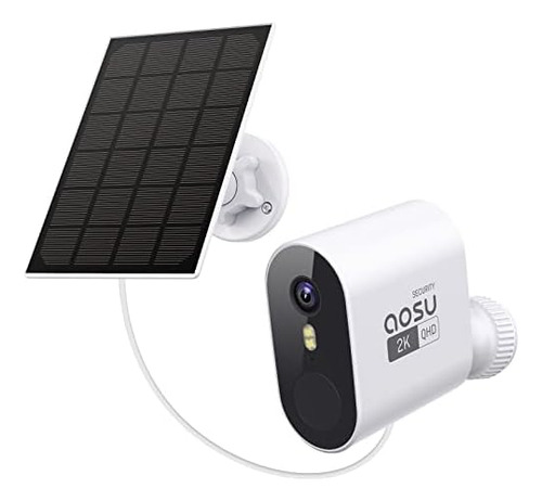 Cámara Complementaria Aosu 2k Para El Sistema Solarcam Pro, 