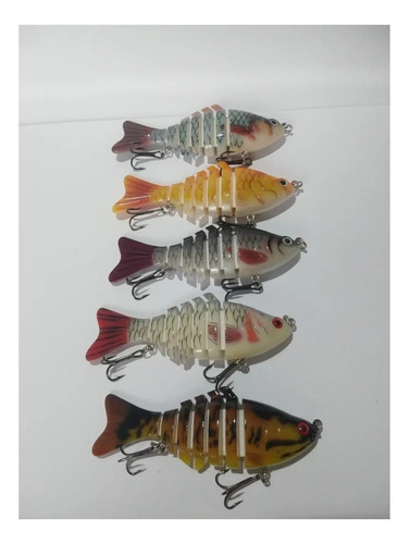 Isca Articulada 6 Sessões Artificial Lambari - 10cm 20gramas