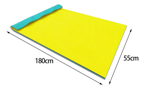 Alfombrilla De Agua Flotante, Con Diseño De Almohada