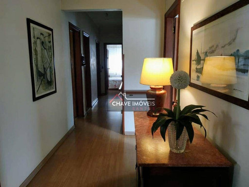 Imagem 4 de 15 de Apartamento Com 3 Dormitórios À Venda, 220 M² Por R$ 750.000 - José Menino - Santos/sp - Ap3146
