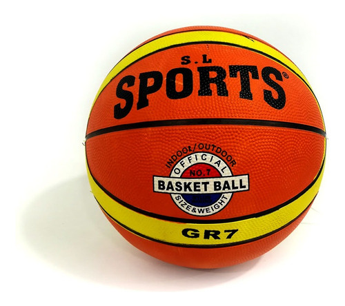 Pelota Basquetbol Gr7 Sports N° 7 Goma- Pel3199