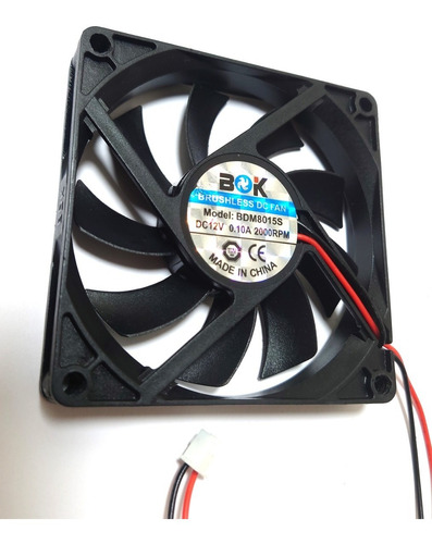 Fan Cooler Ventilador 8cm X 8cm X 1.5cm 2pin