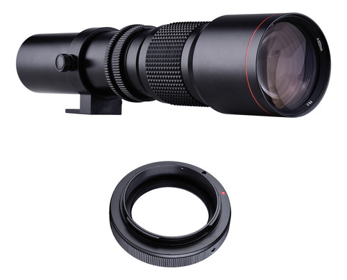 Lente De Cámara T3i 7d F/8.0-32 500 Mm T7i T5i T5 T4i T6 Sl2