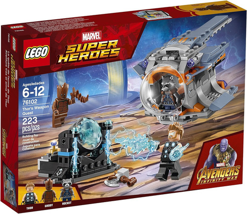Set De Construcción Lego Super Heroes Avengers 6212650 223 Piezas En Caja