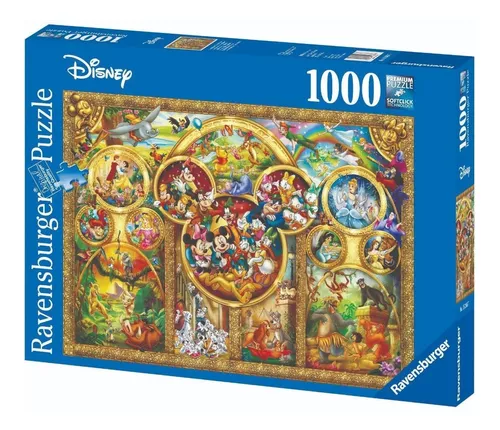 Rompecabezas Ravensburger Disney Best Themes de 1000 piezas